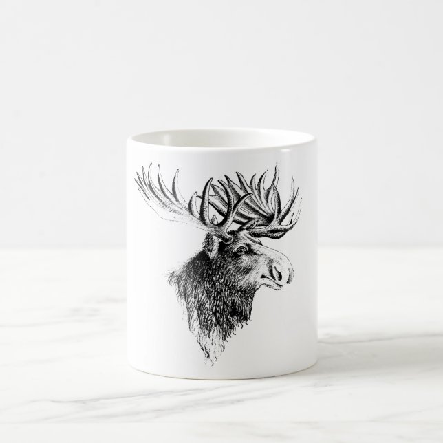Moose Coffee Mugg (Center)