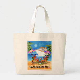 MOOSE CRUISE TOTE BAG JUMBO TYGKASSE
