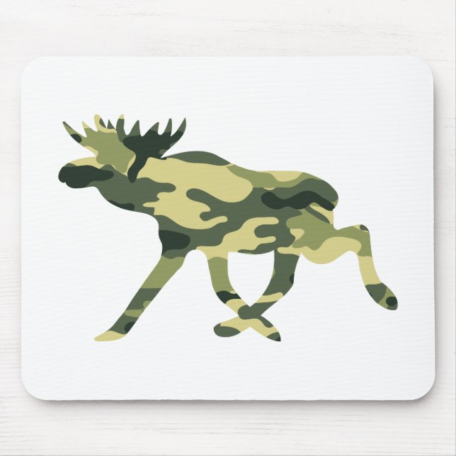Moose / Elk Woodland Camouflage / Camo Musmatta (Framsidan)