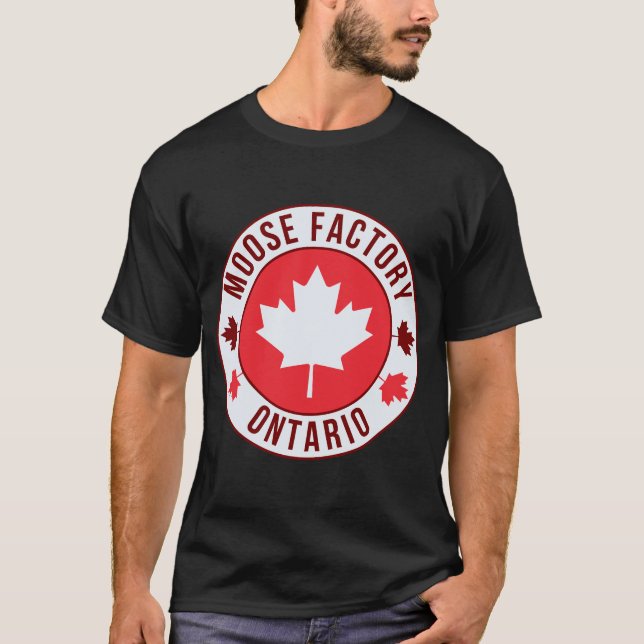 Moose Factory, Kanada T-Shirt | Resa & Hem (Framsida)