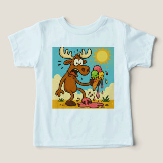 Moose’ Glasskremnödläge – Smälter T-shirt för barn