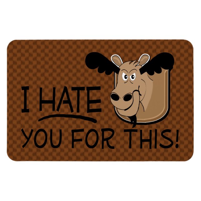 Moose Head Magnet (Horisontell)