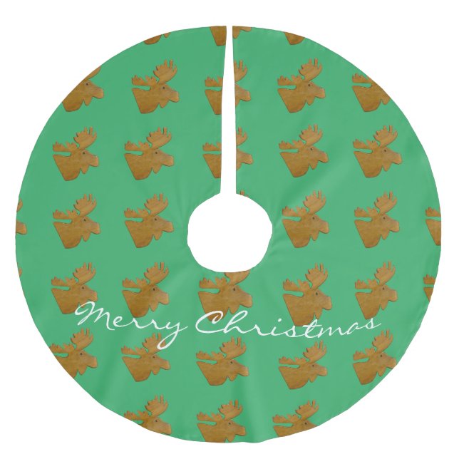 Moose Head Thunder_Cove Julgransmatta Borstad Polyester (Framsidan)