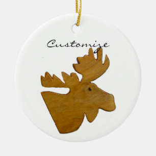 Moose Head Thunder_Cove Julgransprydnad Keramik