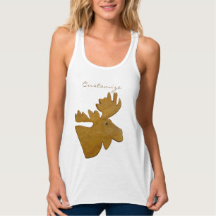 Moose Head Thunder_Cove Linne Med Racerback