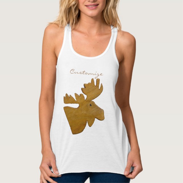 Moose Head Thunder_Cove Linne Med Racerback (Framsida)