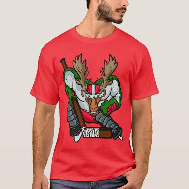 Moose Hockey T-shirt (Framsida)