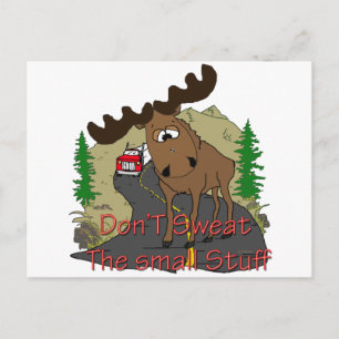 Moose humor vykort
