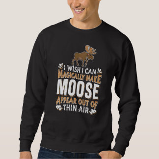 Moose Hunting Magic Wapiti Canada Magic Hjort El Lång Ärmad Tröja