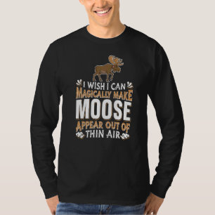 Moose Hunting Magic Wapiti Canada Magic Hjort El T Shirt