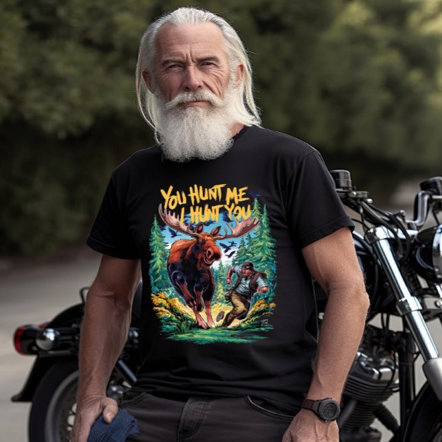 Moose Hunting T Shirt (Skapare uppladdad)