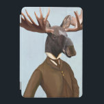 Moose i Kostym Porträtt iPad Mini Skydd<br><div class="desc">Mode och</div>