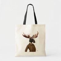 Moose i Kostym Porträtt