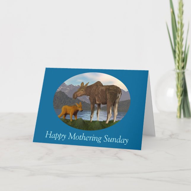 Moose i Meadow Kort (Framsida)