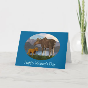 Moose i Meadow Kort