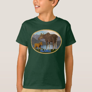 Moose i Meadow Tee