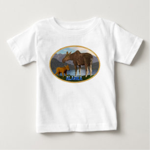 Moose i Meadow Tee Shirt