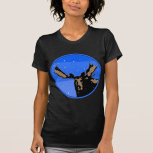 Moose in Winter - Original Wildlife Art T Shirt