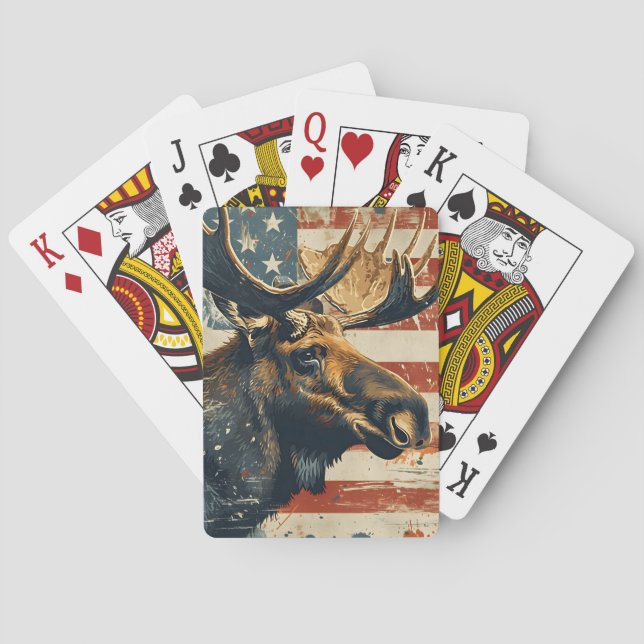 Moose Independence day Casinokort (Baksidan)