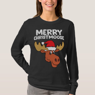 Moose jul Hat Moose Merry Christmoose Merry T Shirt