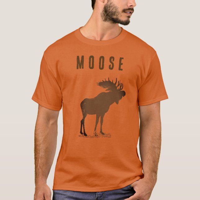 Moose-jul T-shirt (Framsida)