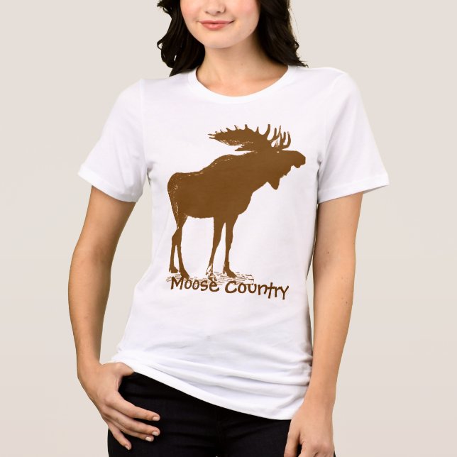 Moose-jul T-shirt (Framsida)