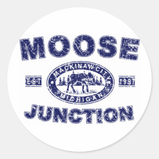 Moose-Junction-Distress-[ Runt Klistermärke
