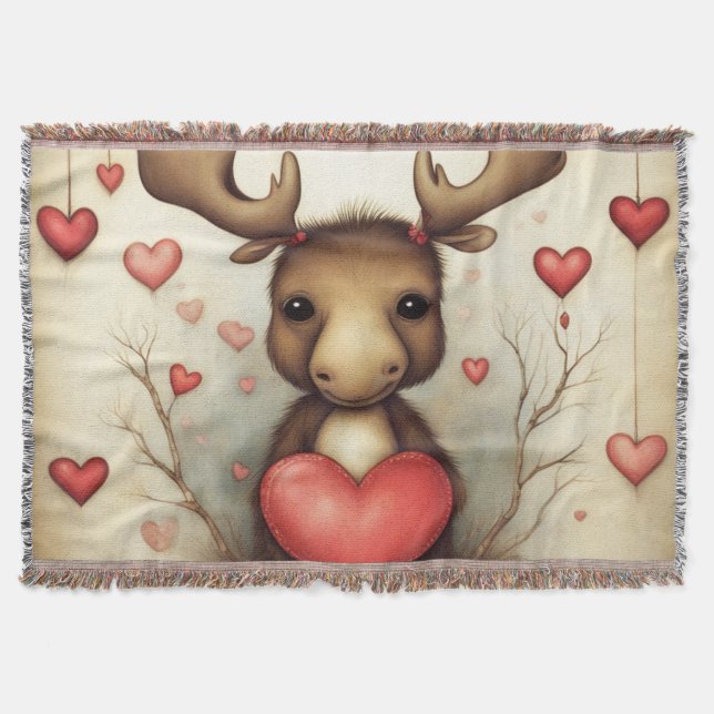 Moose Kärlek 1 Filt (Framsidan)
