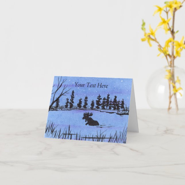 Moose Kort (Gul blomma)