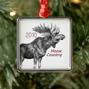 Moose Land jul Ornament