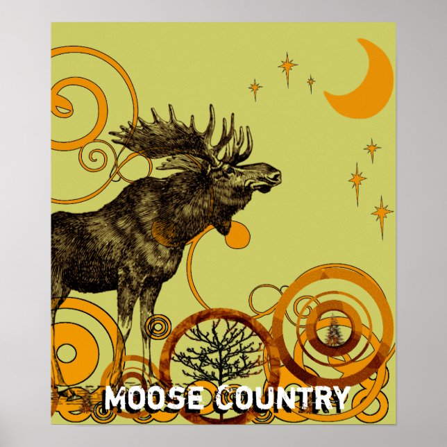 Moose Land Poster (Framsidan)