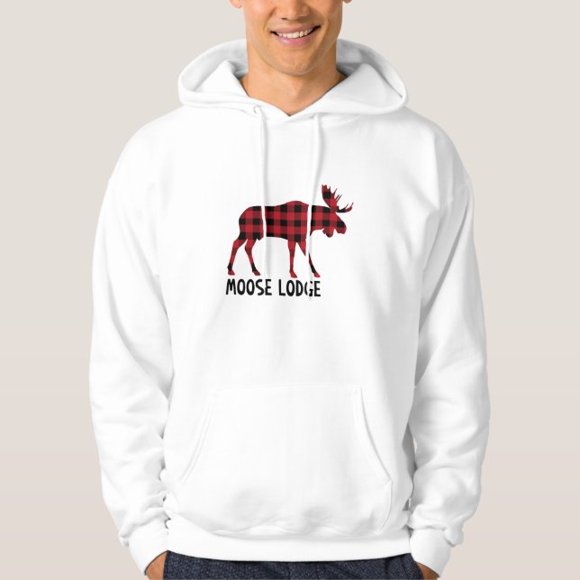 Moose Lodge Hoodie (Framsida)