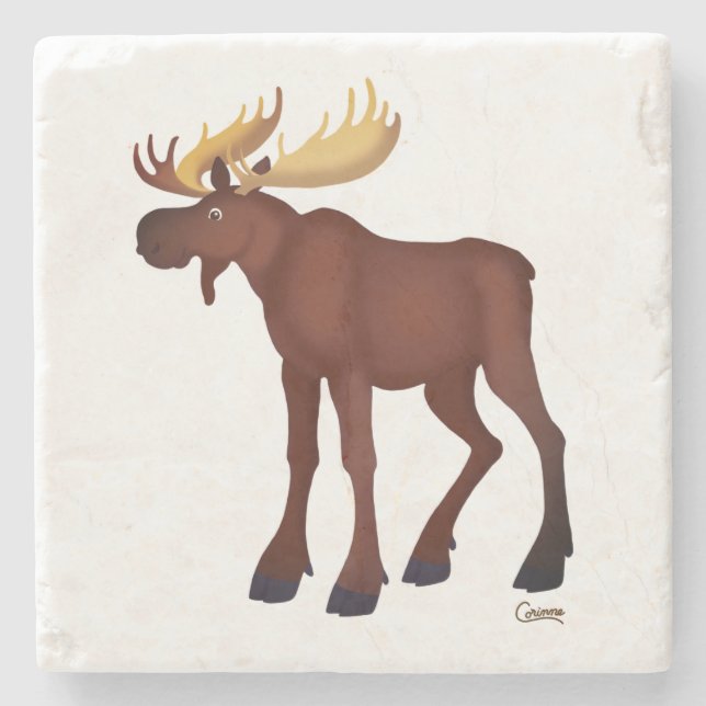 Moose - Marble Underlägg (Framsidan)