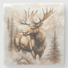 Moose Marble Underlägg