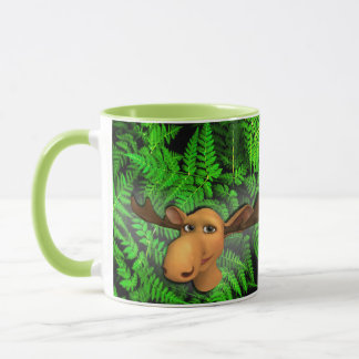 Moose Mugg med Ferns
