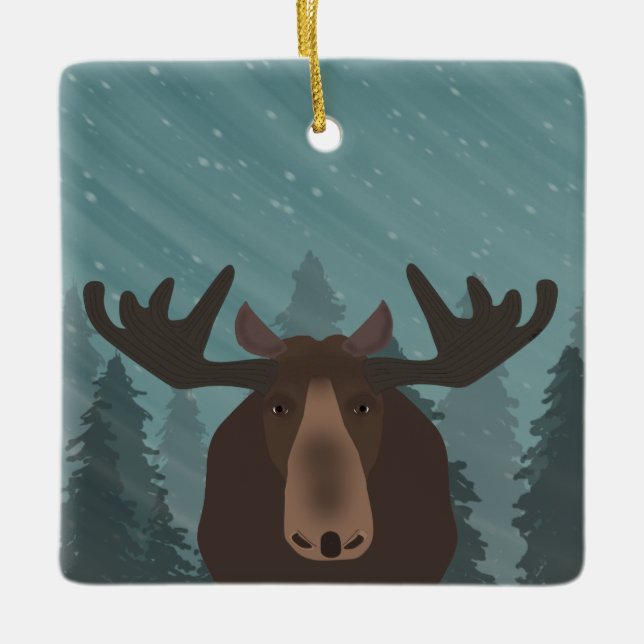 Moose Ornament (Framsida)