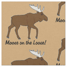 Moose på Loose! Tyg