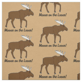 Moose på Loose! Tyg