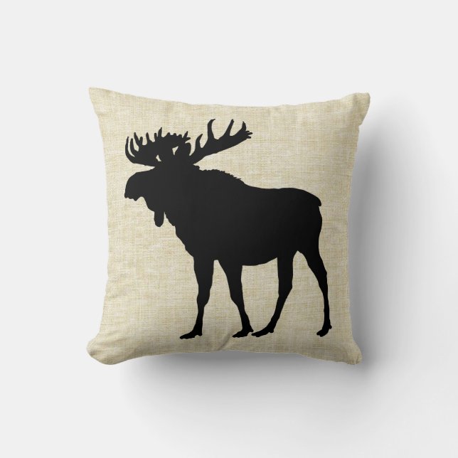 Moose Pillow Kudde (Framsida)