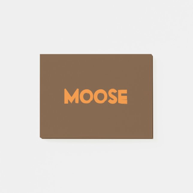 Moose Post it® Notes Post-it Block (Framsida)