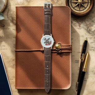 Moose Red Maple Löv Armbandsur