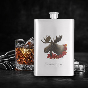 Moose Red Maple Löv Fickplunta
