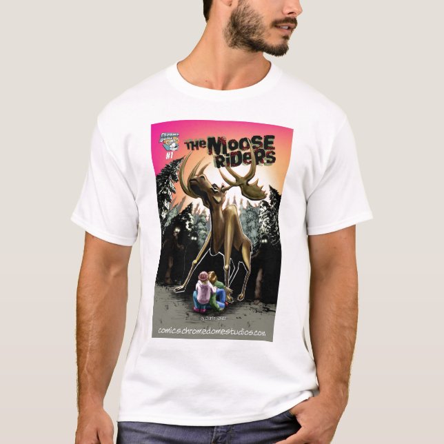 Moose Riders #1 T-Shirt (Framsida)