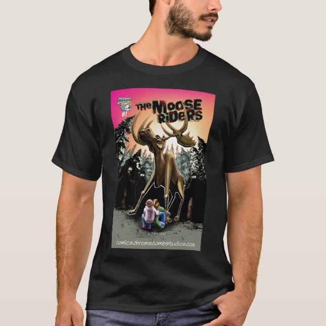 Moose Riders #1 T-Shirt (Framsida)