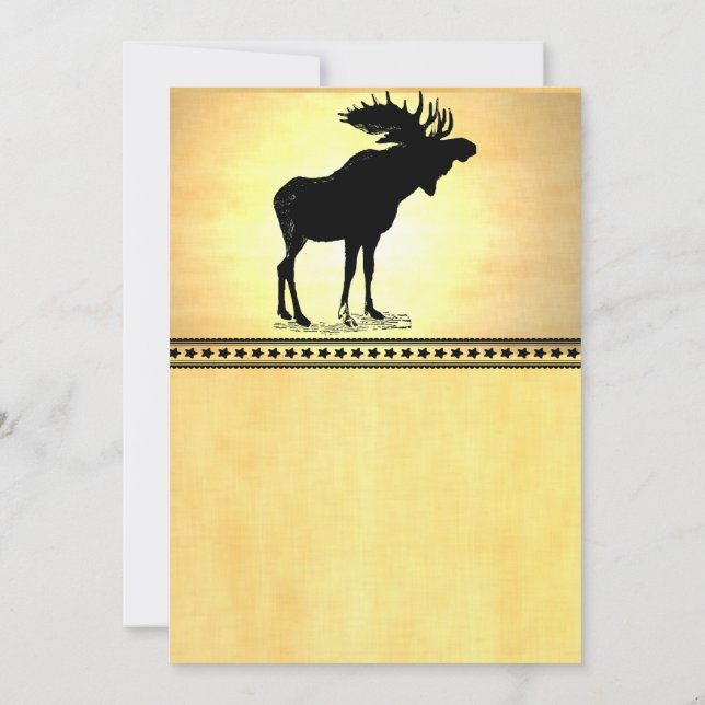 Moose Silhouette (Baksida)