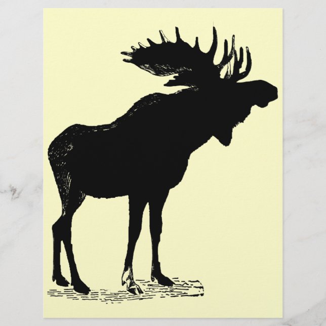 Moose Silhouette (Framsida)