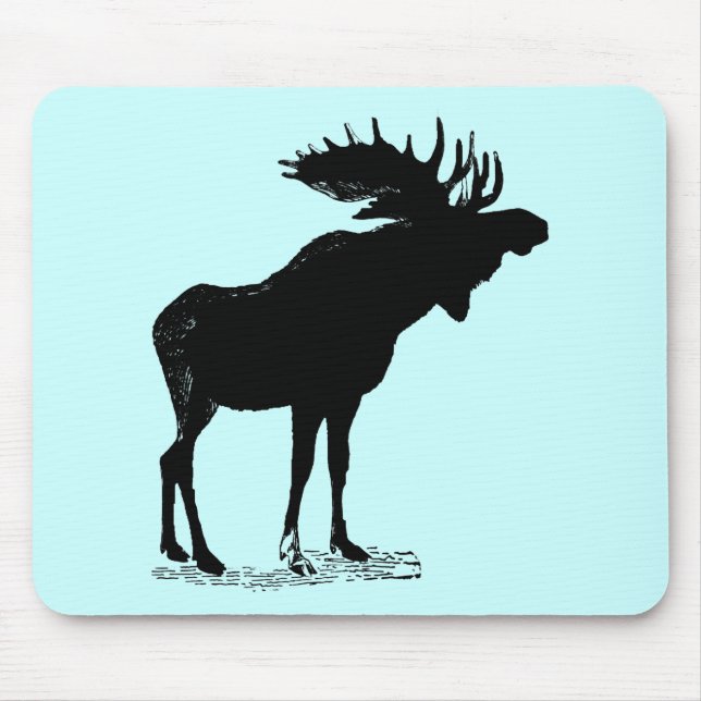 Moose Silhouette Musmatta (Framsidan)