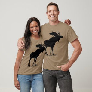 Moose Silhouette T-shirt