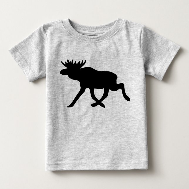 Moose Silhouette Tee (Framsida)