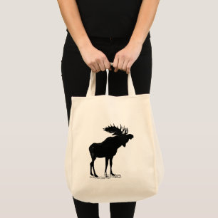 Moose Silhouette Tygkasse